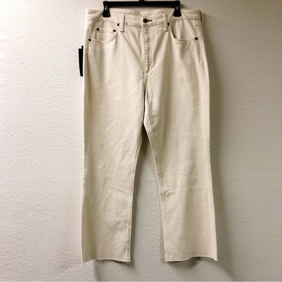 Rag & Bone Nina High Rise Ankle Flare Denim Jeans - Picture 2 of 13